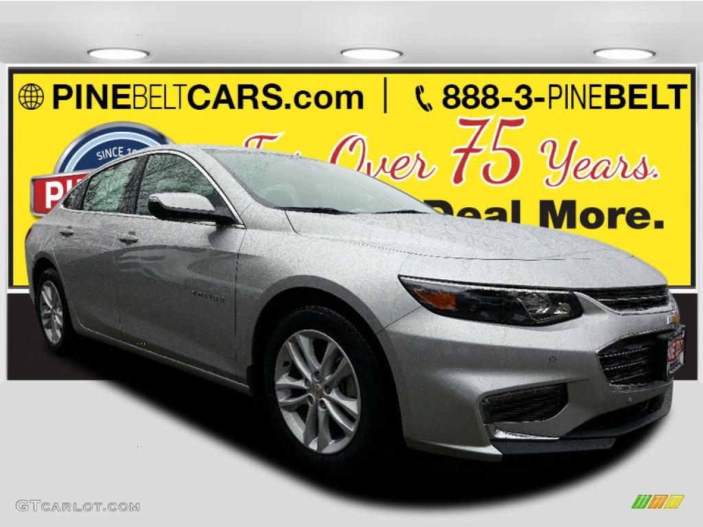 Silver Ice Metallic Chevrolet Malibu