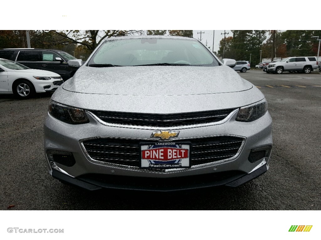 2017 Malibu LT - Silver Ice Metallic / Jet Black photo #2