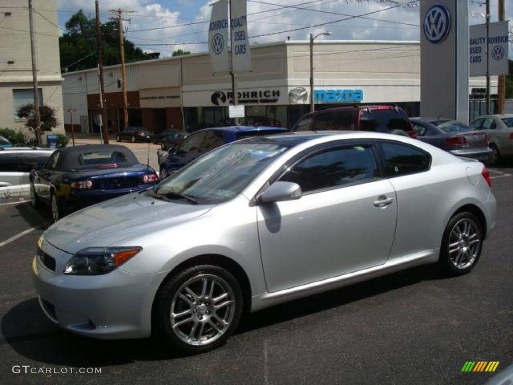 2007 tC  - Classic Silver Metallic / Dark Charcoal photo #1