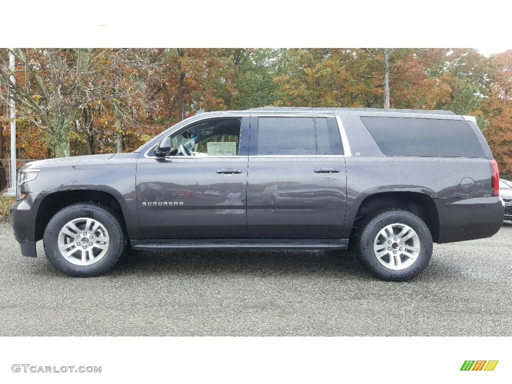Tungsten Metallic 2017 Chevrolet Suburban LT 4WD Exterior Photo #116515326