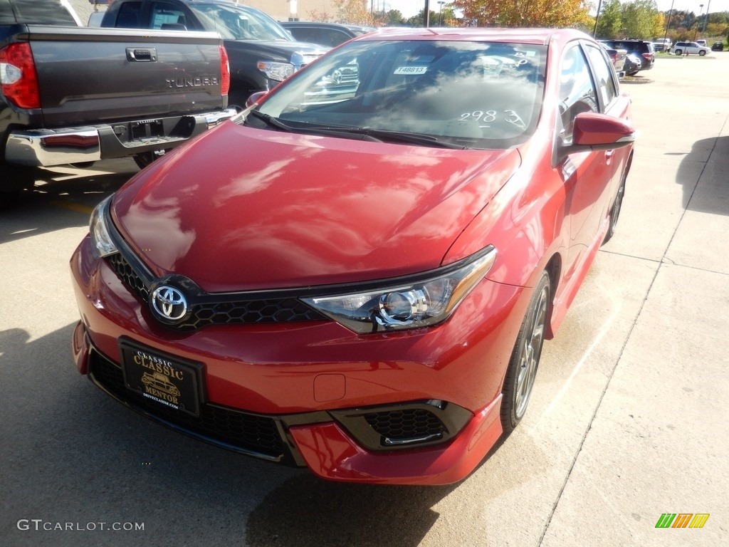 2017 Corolla iM  - Barcelona Red Metallic / Black photo #1