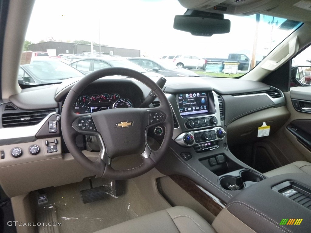 2017 Chevrolet Tahoe LT 4WD Cocoa/Dune Dashboard Photo #116517336