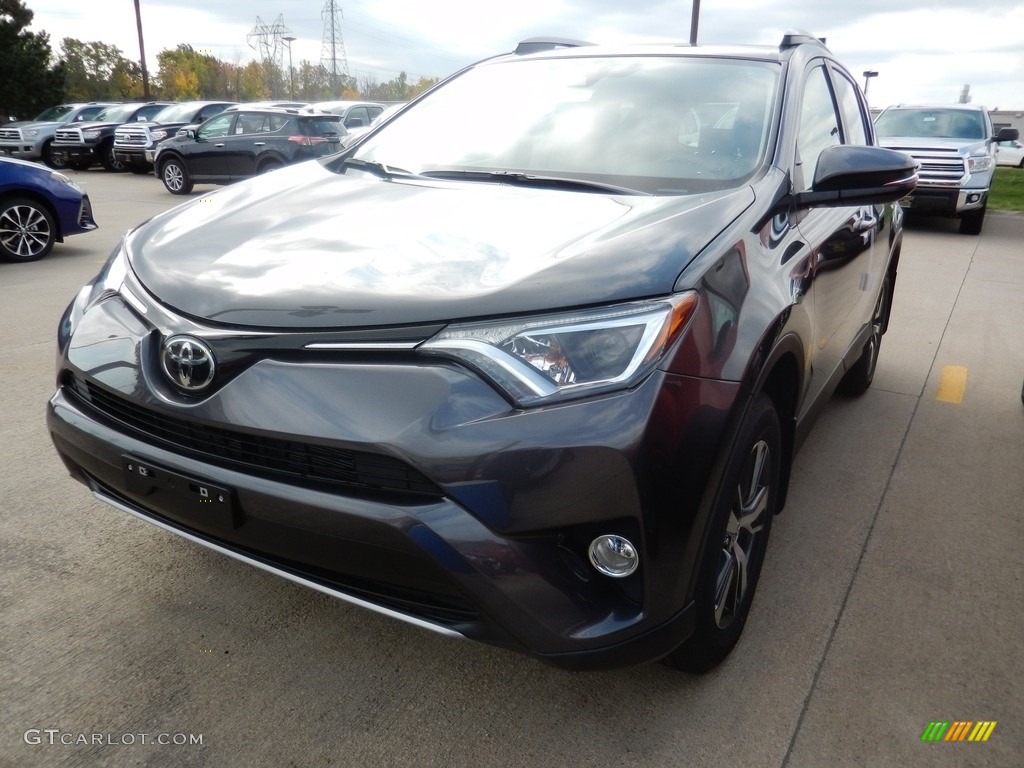 2017 RAV4 XLE AWD - Magnetic Gray Metallic / Ash photo #1