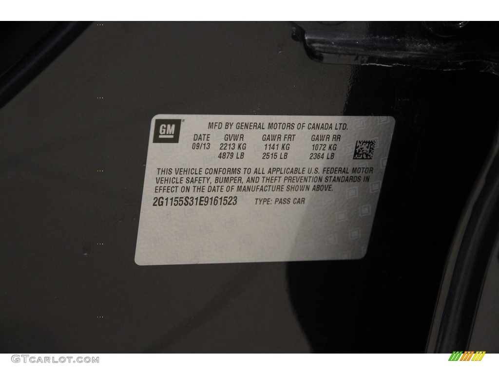 2014 Impala LTZ - Blue Ray Metallic / Jet Black/Mojave photo #23
