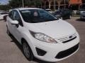 Oxford White - Fiesta S Sedan Photo No. 2