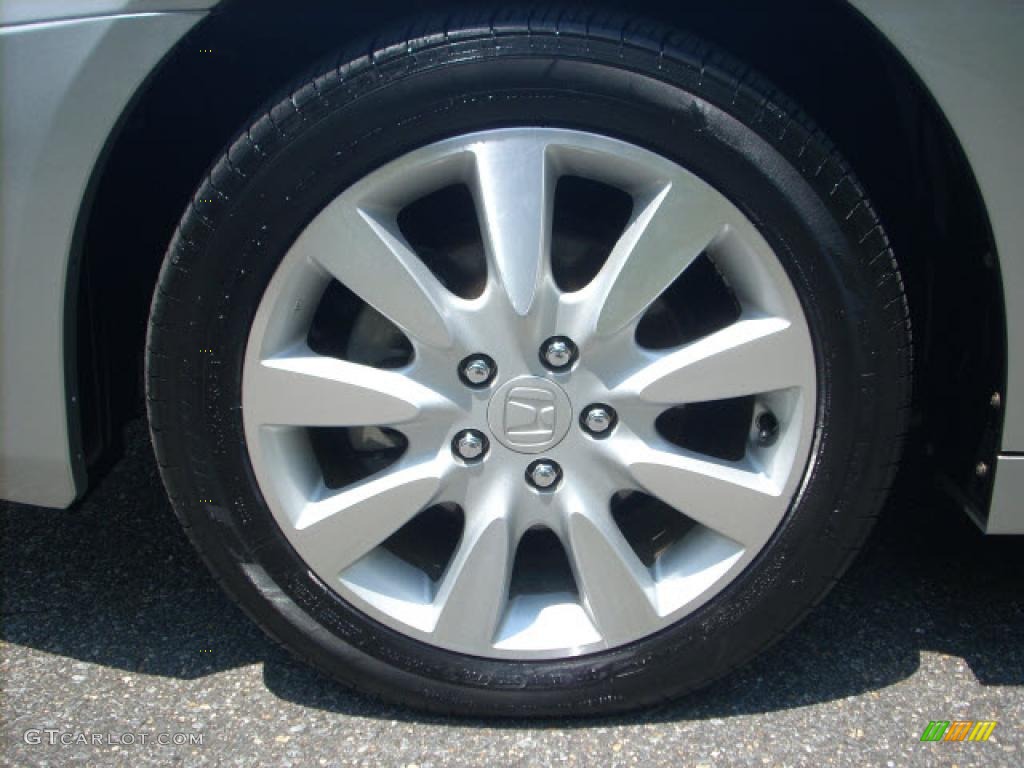 2006 Accord EX-L V6 Sedan - Alabaster Silver Metallic / Gray photo #10