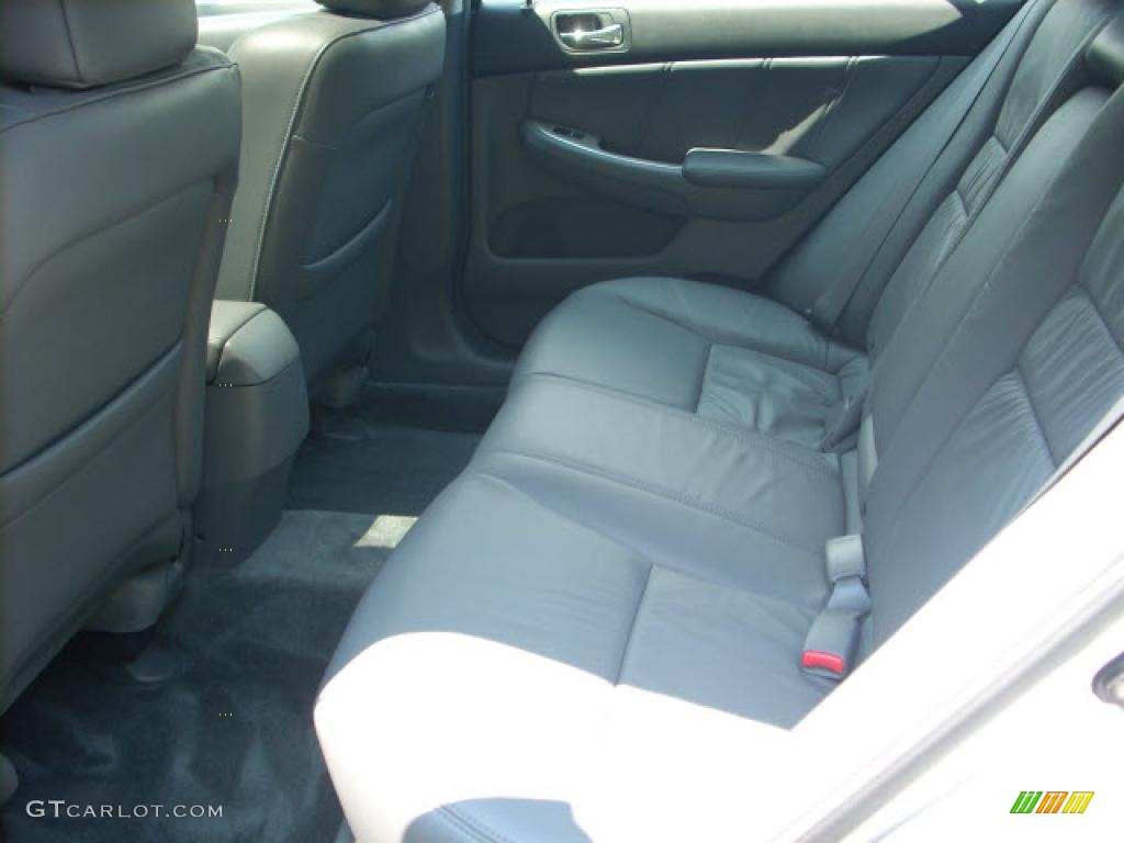 2006 Accord EX-L V6 Sedan - Alabaster Silver Metallic / Gray photo #12