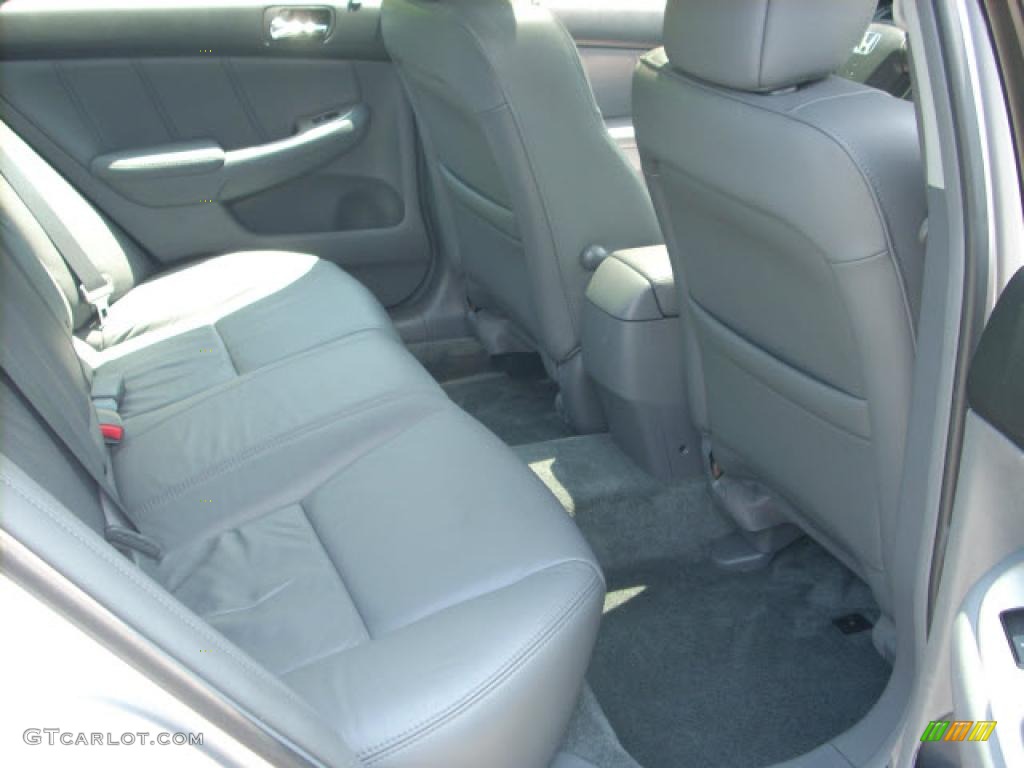 2006 Accord EX-L V6 Sedan - Alabaster Silver Metallic / Gray photo #20