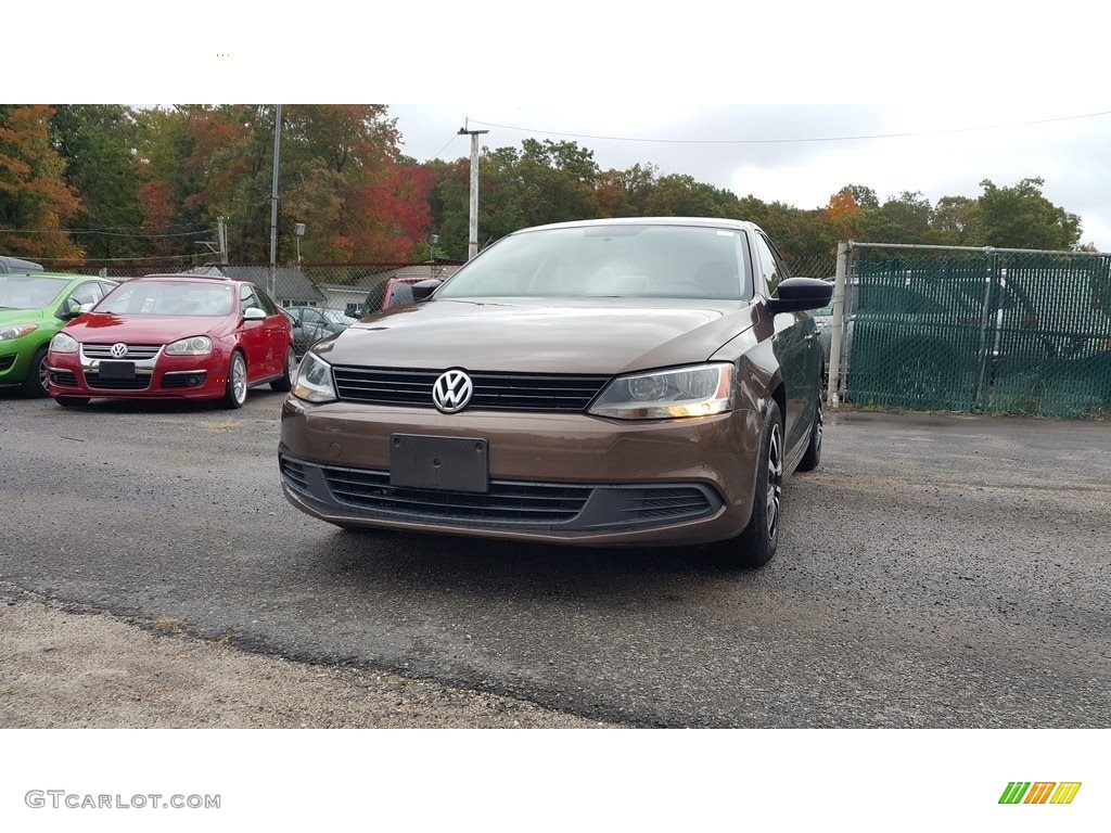 2011 Toffee Brown Metallic Volkswagen Jetta S Sedan 116511404 Photo 3