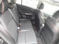 2016 Subaru Crosstrek Black Interior Rear Seat Photo