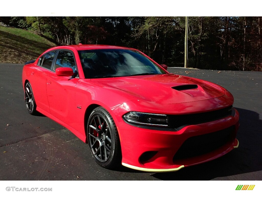 2016 Charger R/T Scat Pack - TorRed / Black photo #6