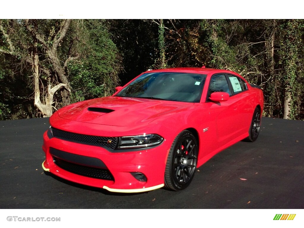 2016 Charger R/T Scat Pack - TorRed / Black photo #8