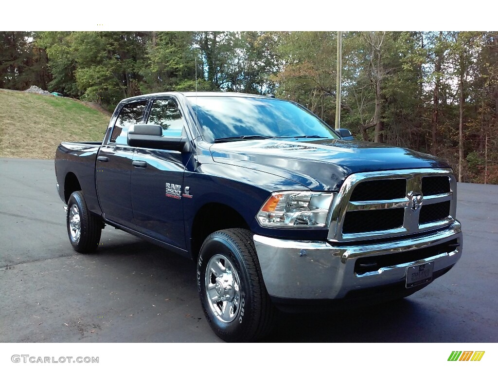 True Blue Pearl 2017 Ram 2500 Tradesman Crew Cab 4x4 Exterior Photo #116526546