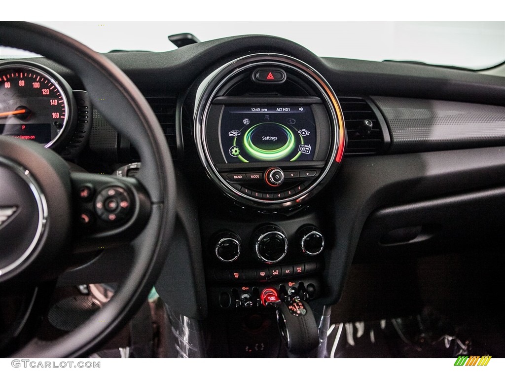 2017 Mini Hardtop Cooper 2 Door Carbon Black Dashboard Photo #116526819