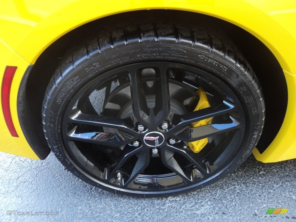 2015 Corvette Stingray Coupe - Velocity Yellow Tintcoat / Jet Black photo #38