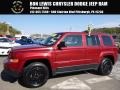 Deep Cherry Red Crystal Pearl 2014 Jeep Patriot Sport 4x4