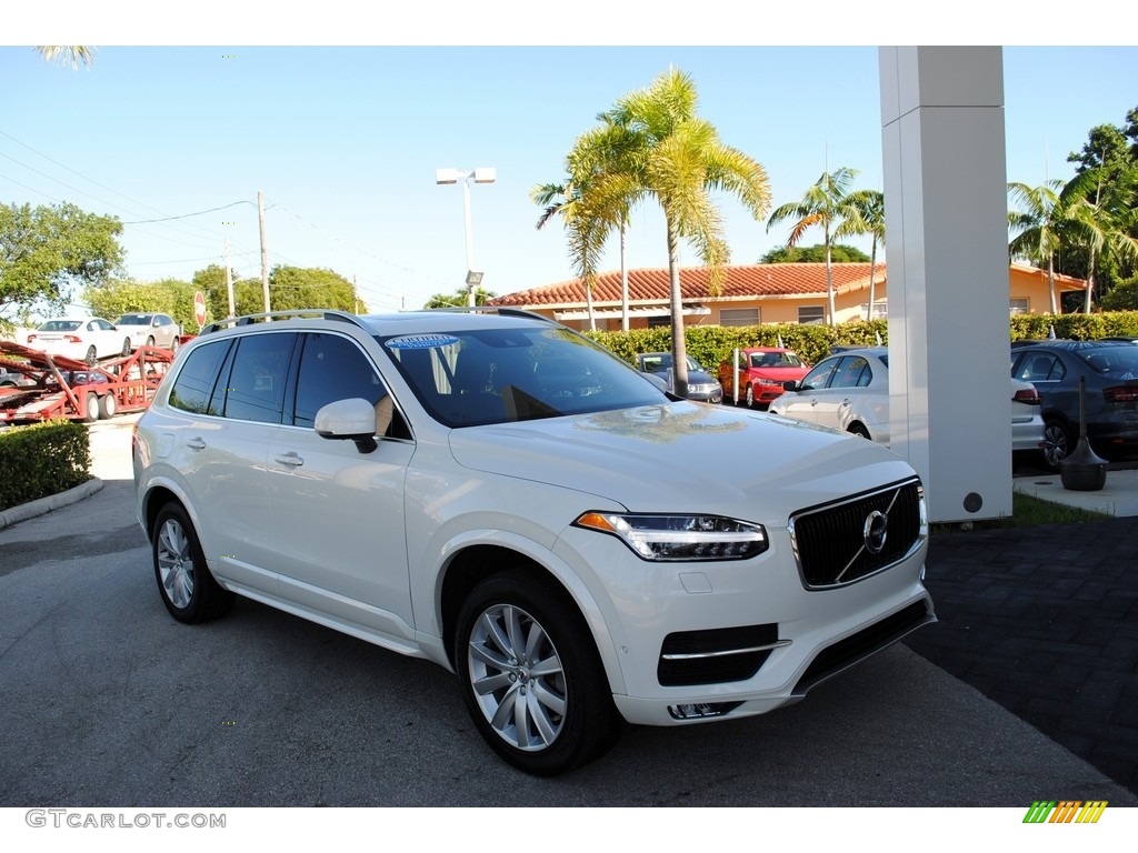 Crystal White Pearl 2016 Volvo XC90 T6 AWD Exterior Photo #116527674