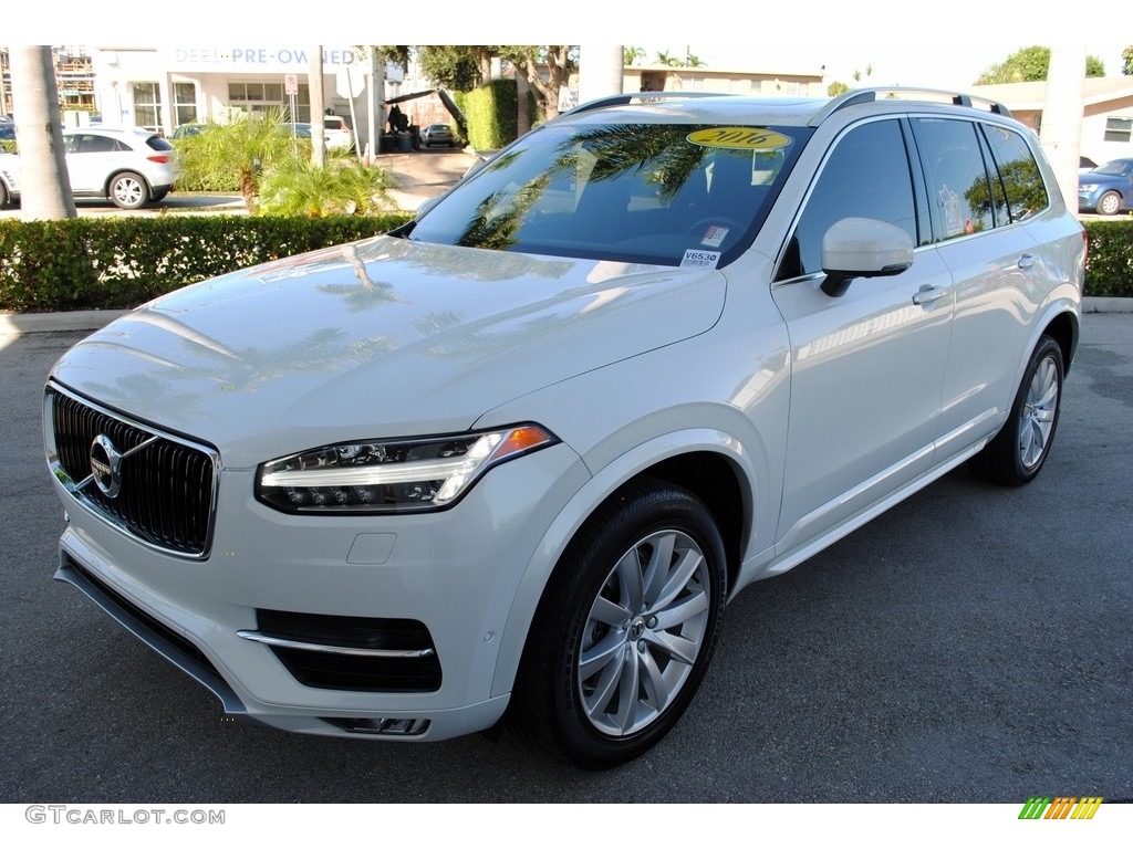 Crystal White Pearl 2016 Volvo XC90 T6 AWD Exterior Photo #116527746