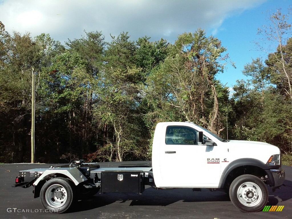 Bright White 2017 Ram 5500 Tradesman Regular Cab Chassis Exterior Photo #116527848