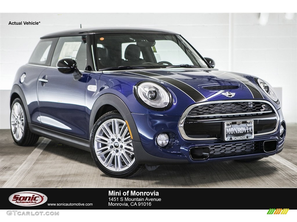 2017 Hardtop Cooper S 2 Door - Deep Blue Metallic / Carbon Black photo #1