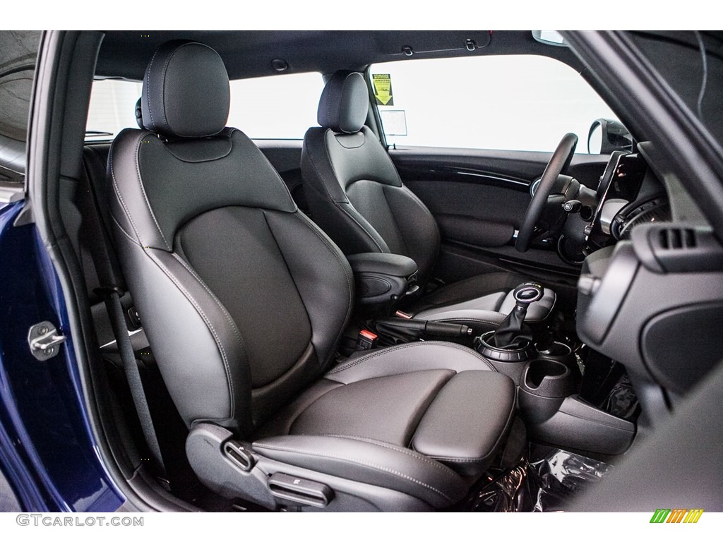 Carbon Black Interior 2017 Mini Hardtop Cooper S 2 Door Photo #116527983