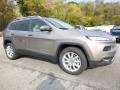 2017 Light Brownstone Pearl Jeep Cherokee Limited 4x4  photo #8