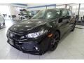 Crystal Black Pearl 2017 Honda Civic Sport Hatchback Exterior