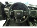 Black 2017 Honda Civic Sport Hatchback Steering Wheel