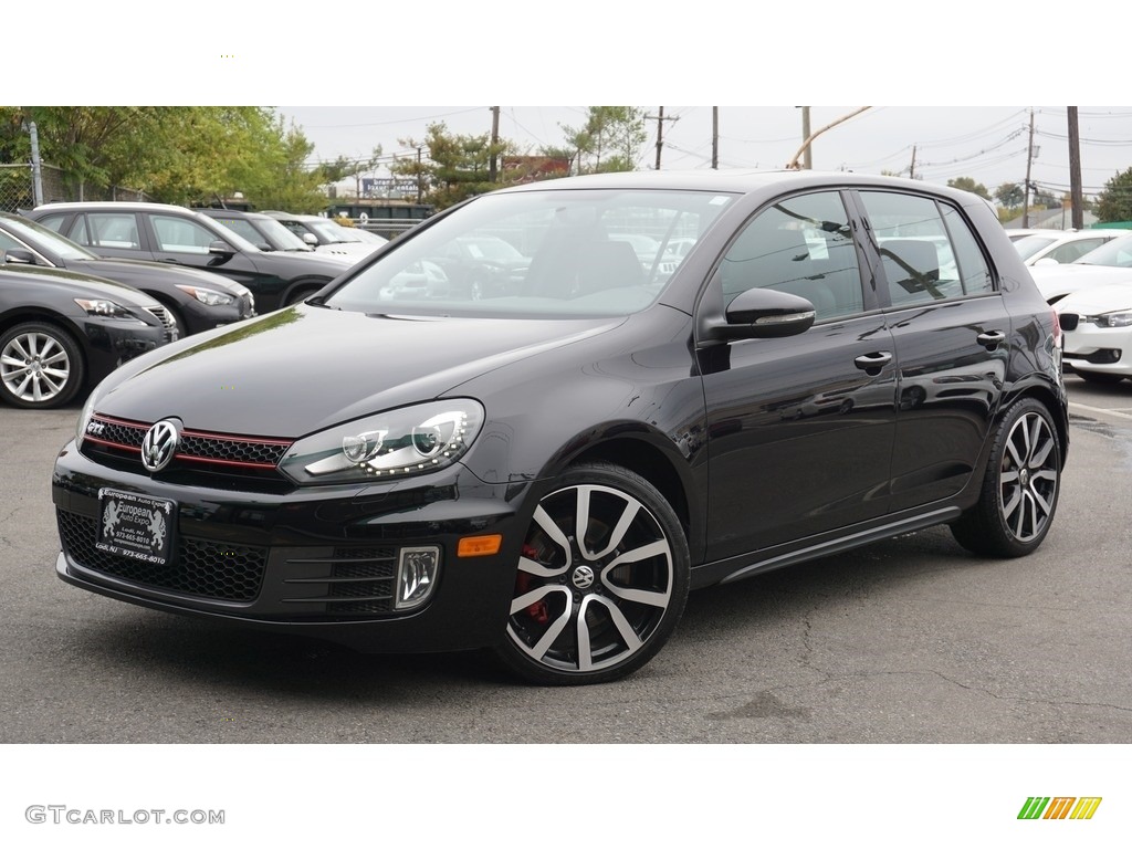 Deep Black Pearl Metallic Volkswagen GTI