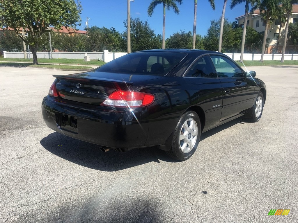 2000 Solara SE V6 Coupe - Black Sand Pearl / Charcoal photo #5