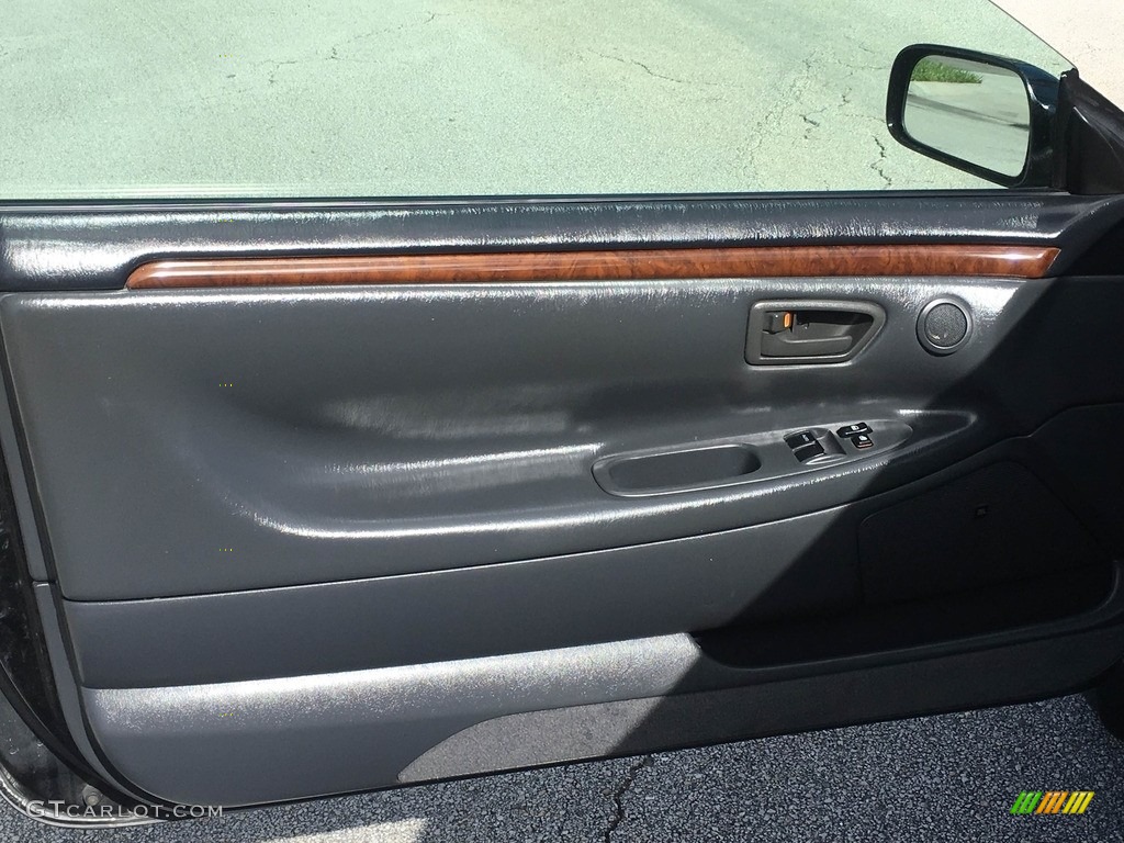 2000 Solara SE V6 Coupe - Black Sand Pearl / Charcoal photo #9