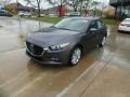 Machine Gray Metallic 2017 Mazda MAZDA3 Touring 4 Door Exterior