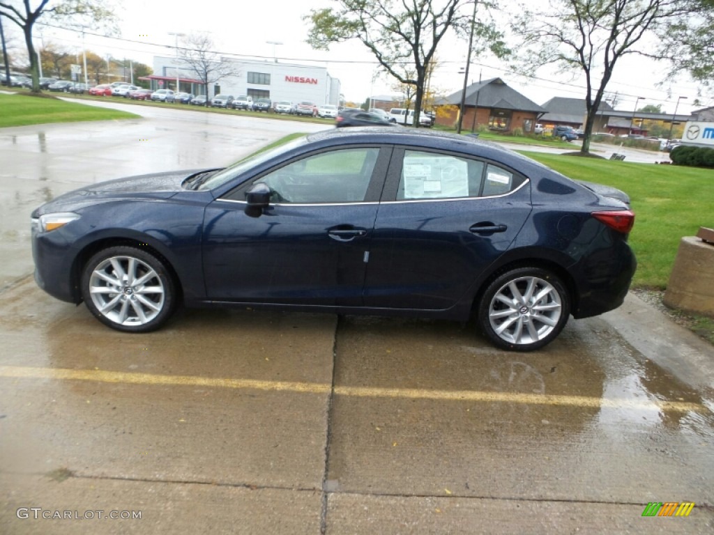 Deep Crystal Blue Mica 2017 Mazda MAZDA3 Touring 4 Door Exterior Photo #116531304