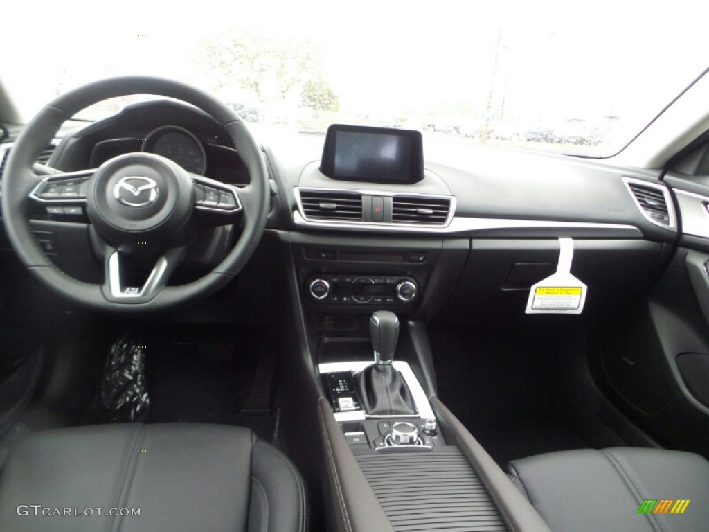 2017 Mazda MAZDA3 Touring 4 Door Black Dashboard Photo #116531328
