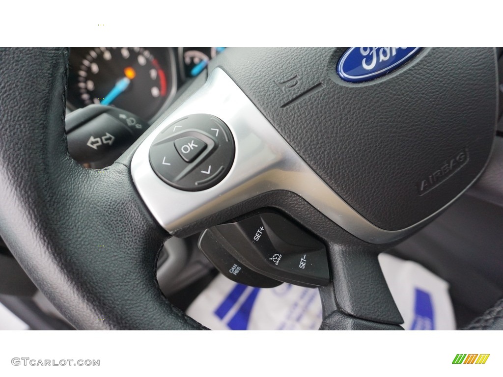 2014 Escape Titanium 2.0L EcoBoost 4WD - White Platinum / Charcoal Black photo #18