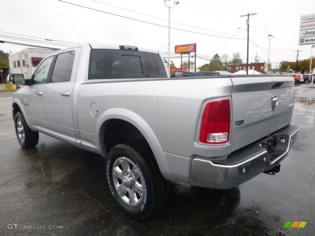 Bright Silver Metallic 2017 Ram 2500 Laramie Crew Cab 4x4 Exterior Photo #116532893