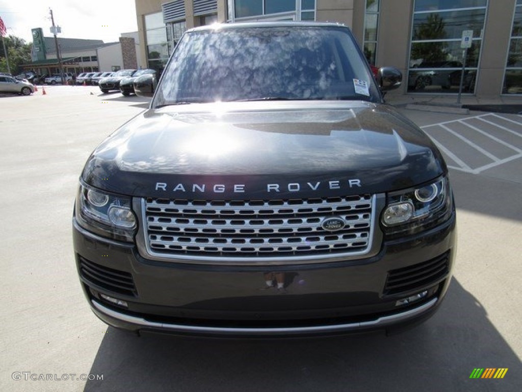 2016 Range Rover HSE - Carpathian Grey Metallic / Espresso/Ivory photo #12