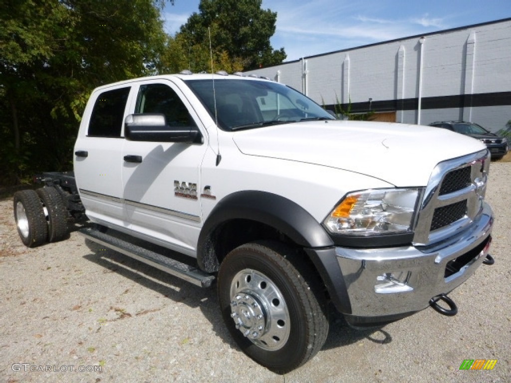 Bright White 2017 Ram 4500 Tradesman Crew Cab 4x4 Chassis Exterior Photo #116533341