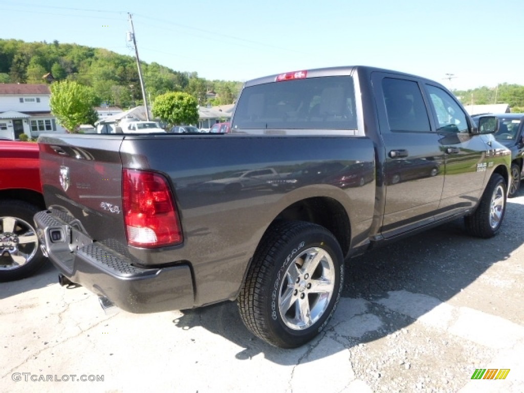 2016 1500 Tradesman Crew Cab 4x4 - Granite Crystal Metallic / Black/Diesel Gray photo #7