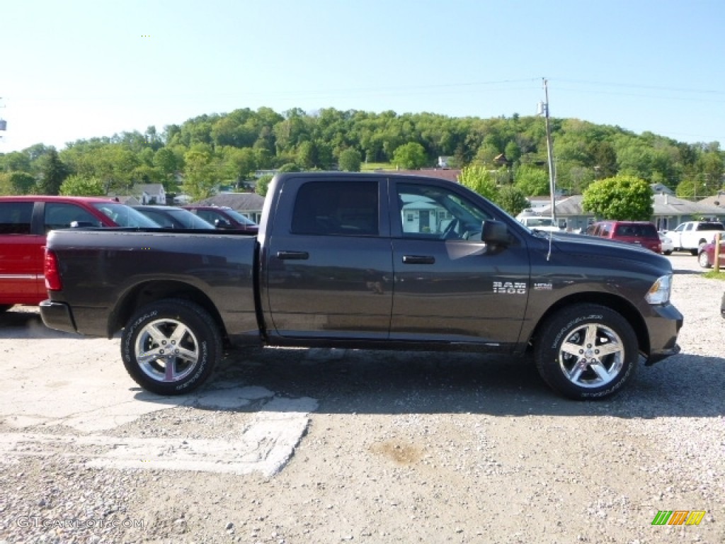 2016 1500 Tradesman Crew Cab 4x4 - Granite Crystal Metallic / Black/Diesel Gray photo #8