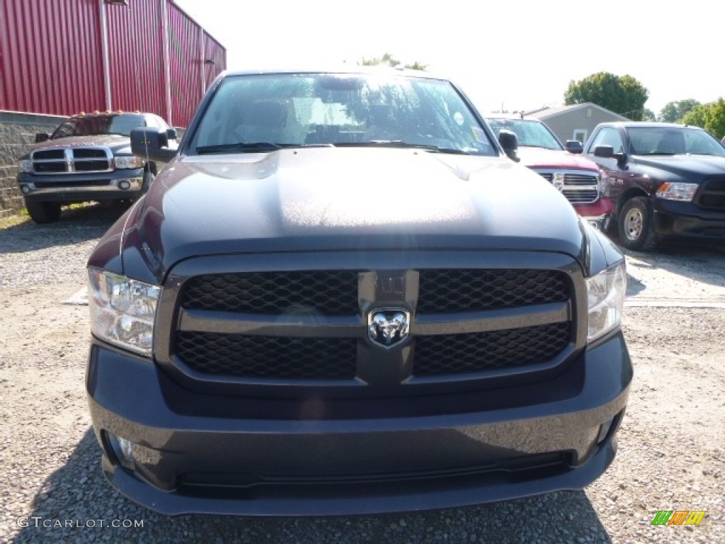 2016 1500 Tradesman Crew Cab 4x4 - Granite Crystal Metallic / Black/Diesel Gray photo #12