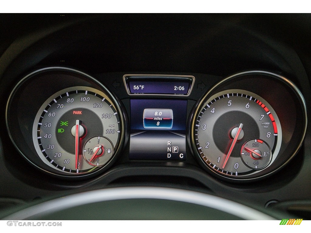 2017 Mercedes-Benz CLA 250 Coupe Gauges Photo #116534595