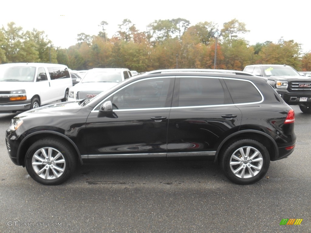 2014 Touareg V6 Sport 4Motion - Black / Black Anthracite photo #4