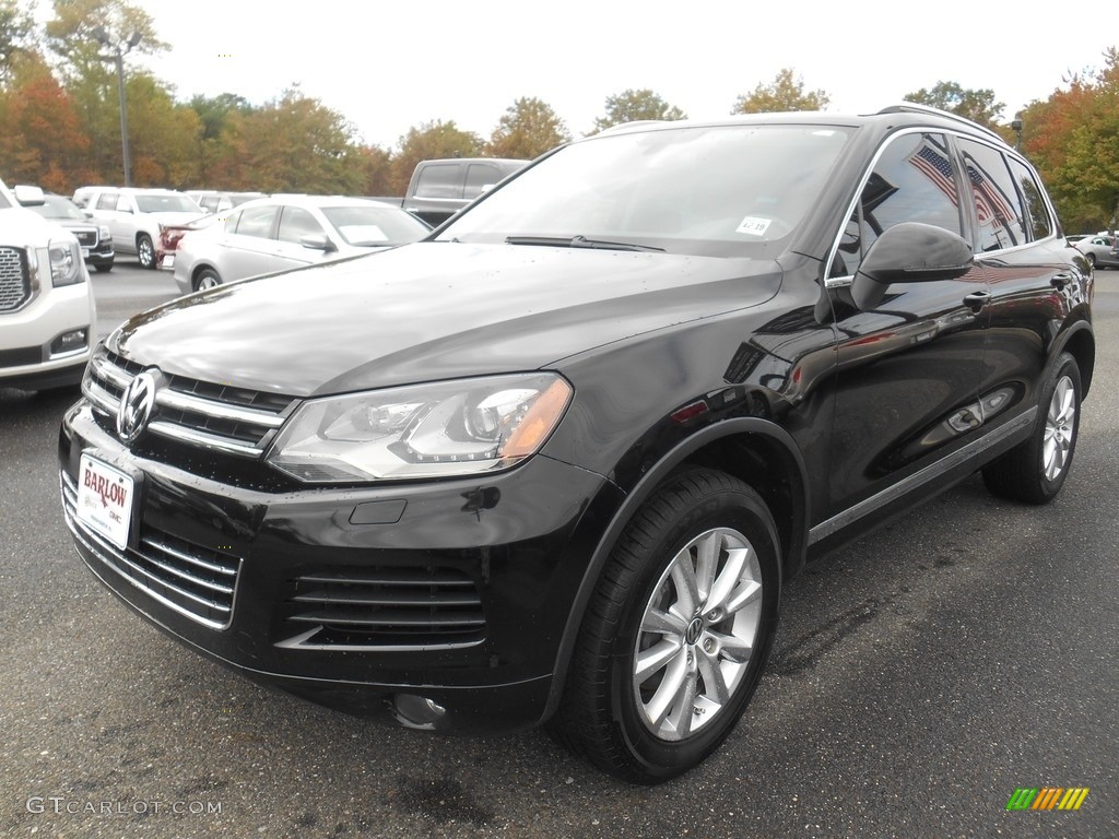 2014 Touareg V6 Sport 4Motion - Black / Black Anthracite photo #5