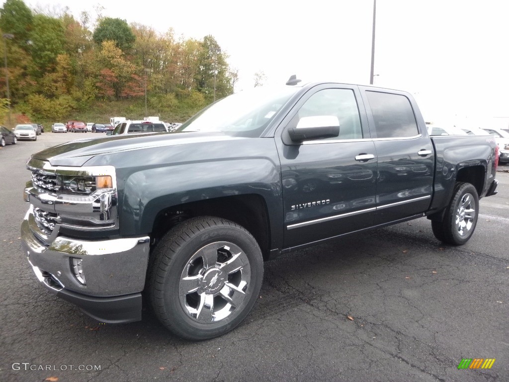 2017 Silverado 1500 LTZ Crew Cab 4x4 - Graphite Metallic / Jet Black photo #1