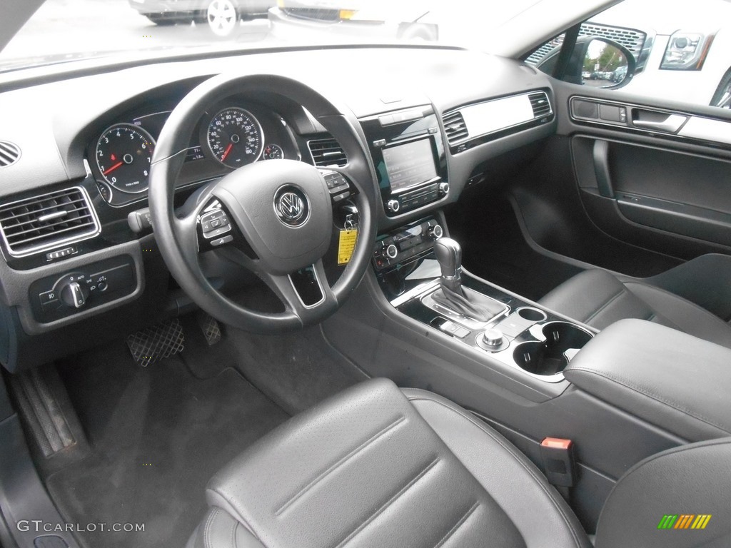 2014 Touareg V6 Sport 4Motion - Black / Black Anthracite photo #14