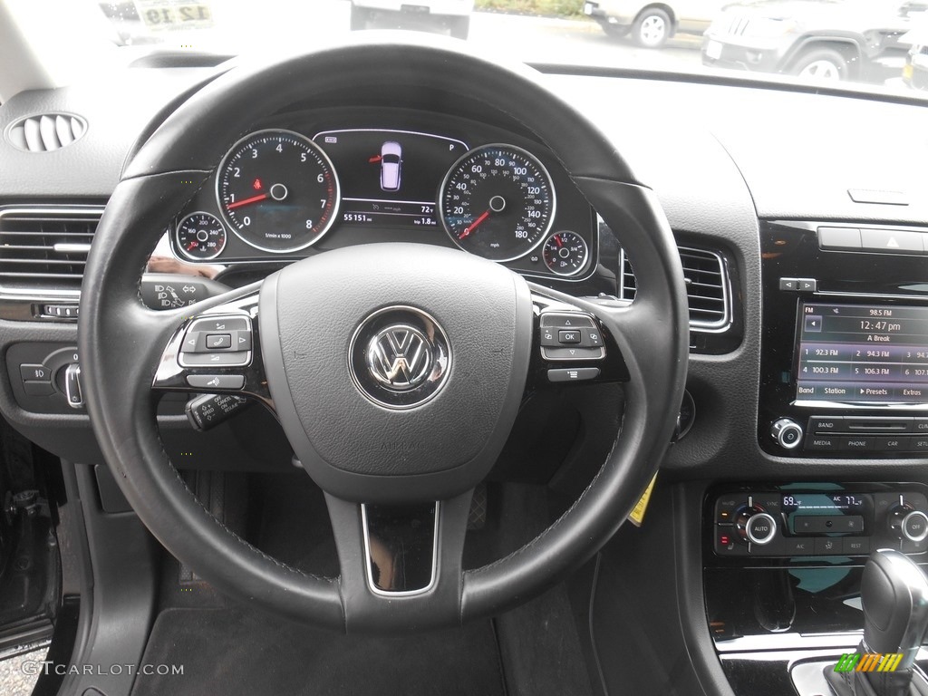 2014 Touareg V6 Sport 4Motion - Black / Black Anthracite photo #16