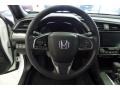 Black/Ivory 2017 Honda Civic EX Hatchback Steering Wheel