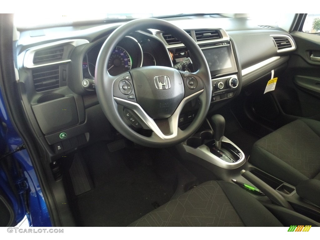 Black Interior 2017 Honda Fit EX Photo #116536011