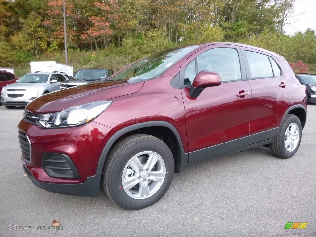 Crimson Metallic 2017 Chevrolet Trax LS AWD Exterior Photo #116536052
